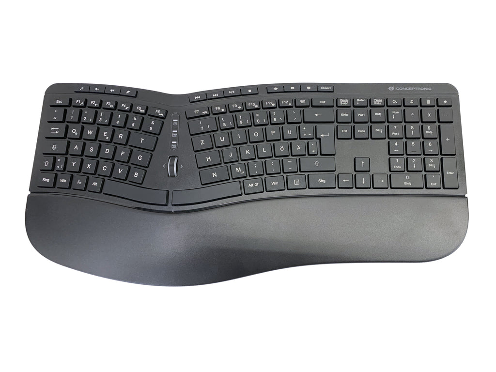 Conceptronic ORAZIO02DE teclado Ratón incluido Oficina RF inalámbrico QWERTZ Alemán Negro (2)