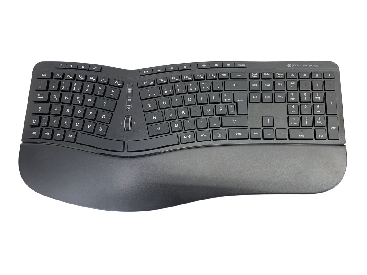 Conceptronic ORAZIO02DE teclado Ratón incluido Oficina RF inalámbrico QWERTZ Alemán Negro (2)