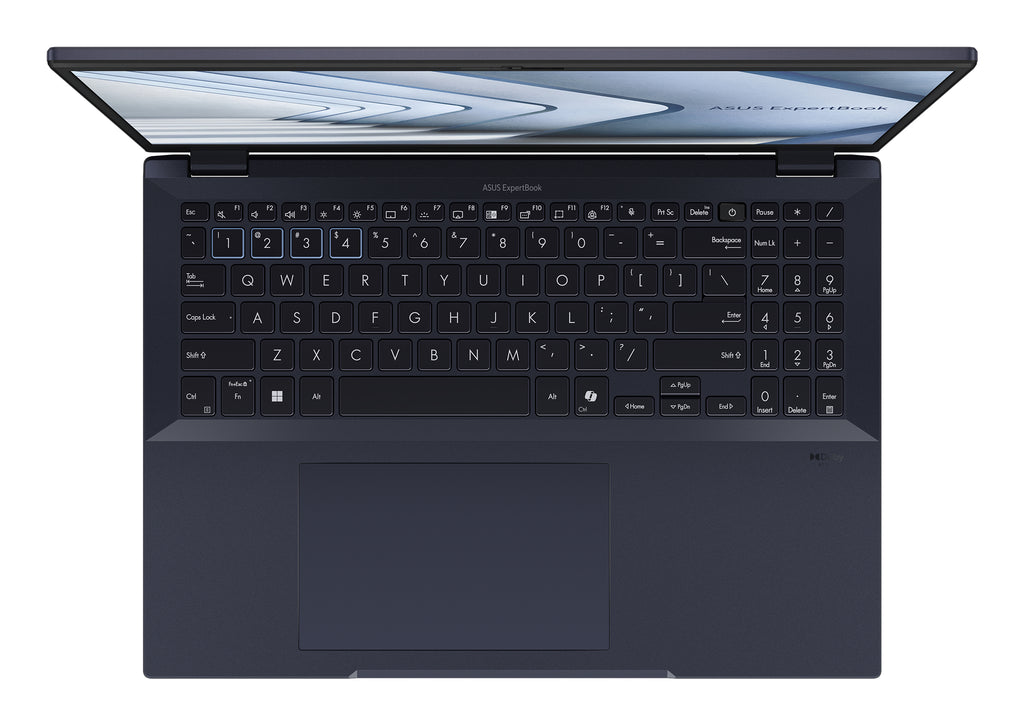 ASUS ExpertBook B5 B5604CMA-QW0054X Intel Core Ultra 5 125U Portátil 40,6 cm (16") WUXGA 16 GB DDR5-SDRAM 512 GB SSD Wi-Fi 6E (802.11ax) Windows 11 Pro Negro QWERTZ Alemán (8)