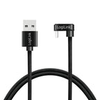 LogiLink CU0195 cable USB USB 2.0 3 m USB A USB C 0,48 Gbit/s 60 W Negro (3)