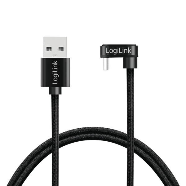 LogiLink CU0195 cable USB USB 2.0 3 m USB A USB C 0,48 Gbit/s 60 W Negro (3)
