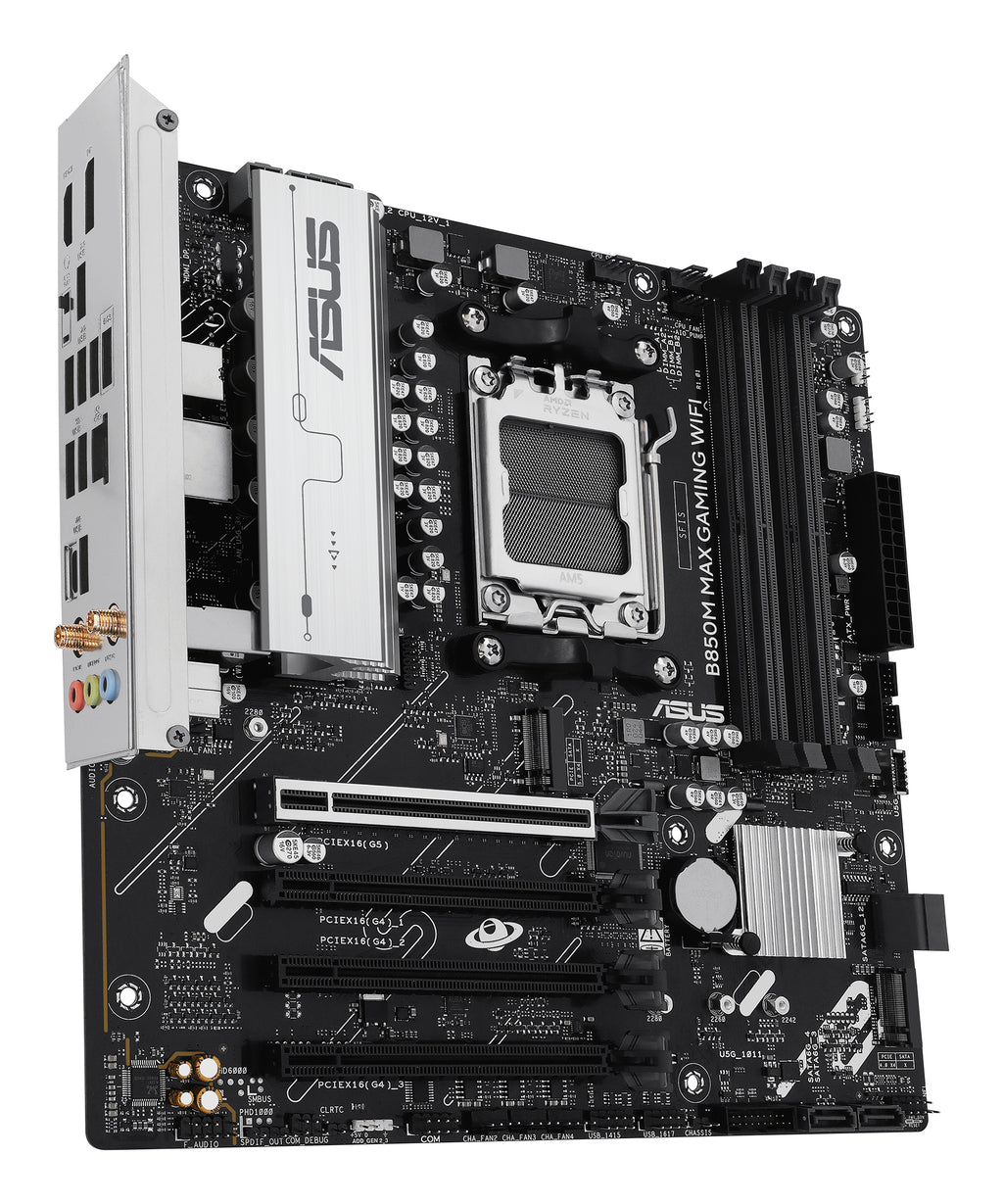 ASUS B850M MAX GAMING WIFI AMD B850 Zócalo AM5 micro ATX (5)