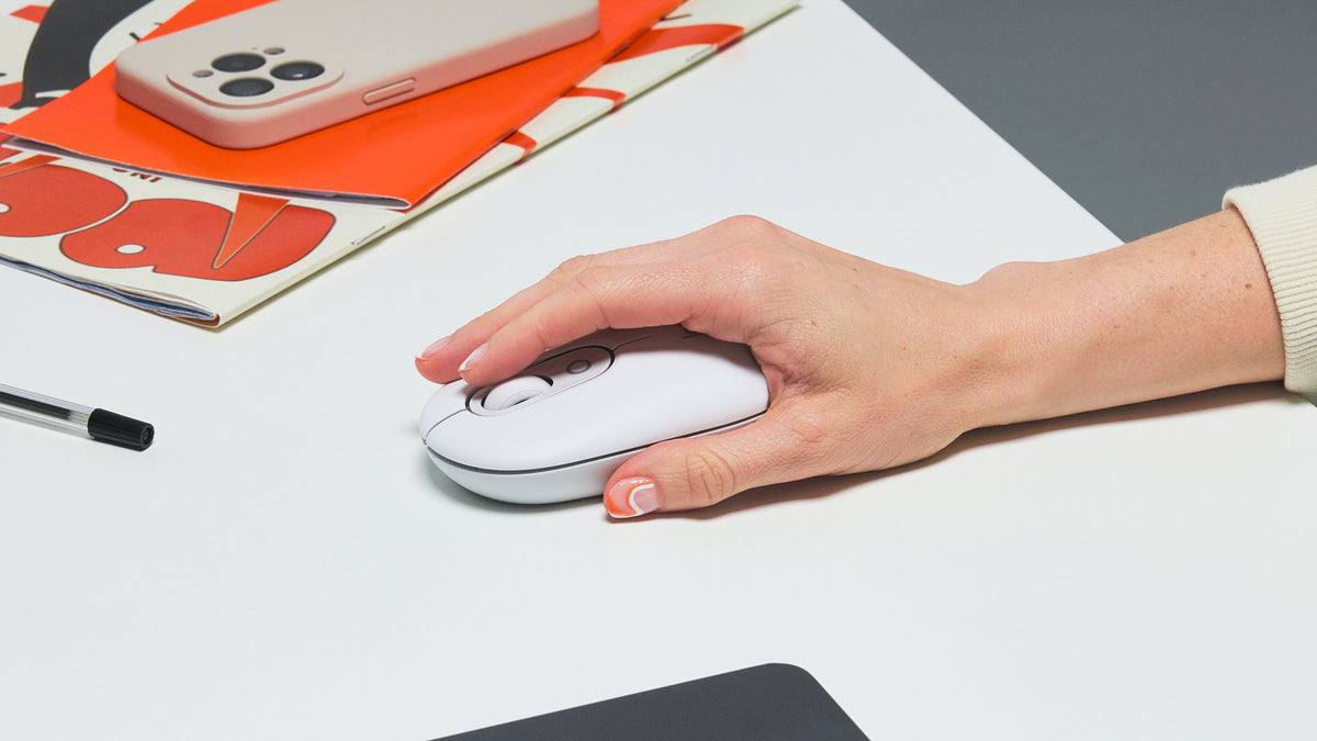 Logitech POP ratón Universal Ambidextro Óptico 4000 DPI (9)