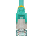 StarTech.com NLAQ-3M-CAT6A-PATCH cable de red Color aguamarina S/FTP (S-STP) Alrededor (4)