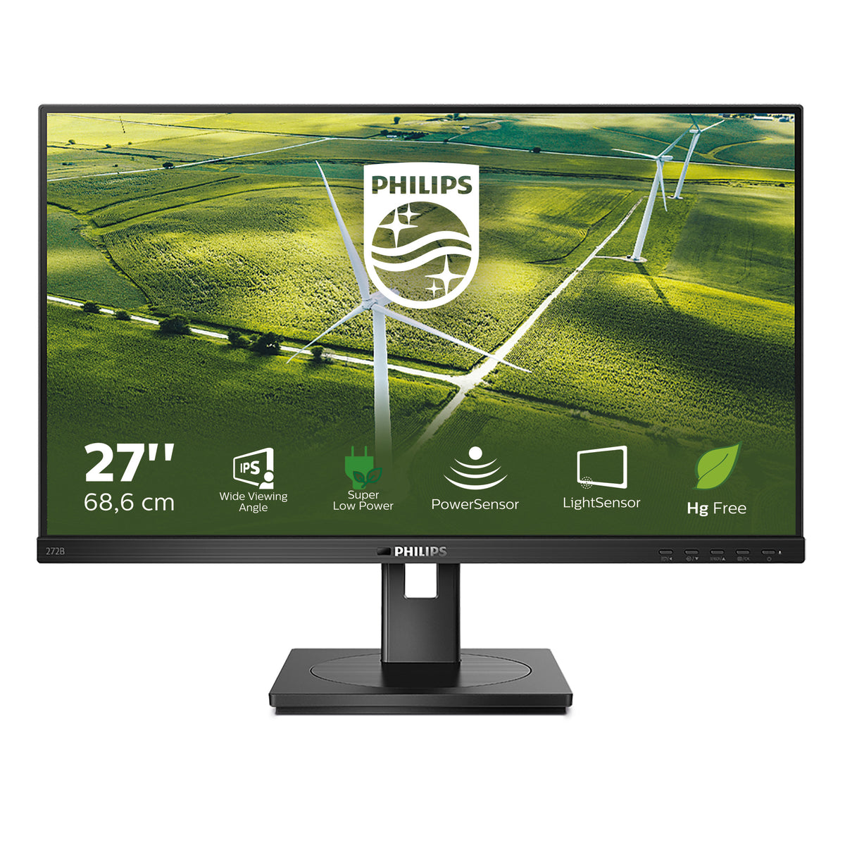 Philips B Line 272B1G/00 pantalla para PC 68,6 cm (27") 1920 x 1080 Pixeles Full HD LED Negro