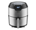 Tefal Easy Fry EY401D Sencillo 4,2 L Independiente 1500 W Freidora de aire caliente Negro, Acero inoxidable