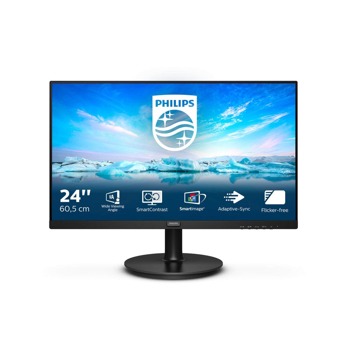 Philips V Line 242V8LA/00 pantalla para PC 60,5 cm (23.8") 1920 x 1080 Pixeles Full HD LED Negro (2)