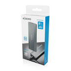 AISENS ASM2-029GR caja para disco duro externo Caja externa para unidad de estado sólido (SSD) (7)