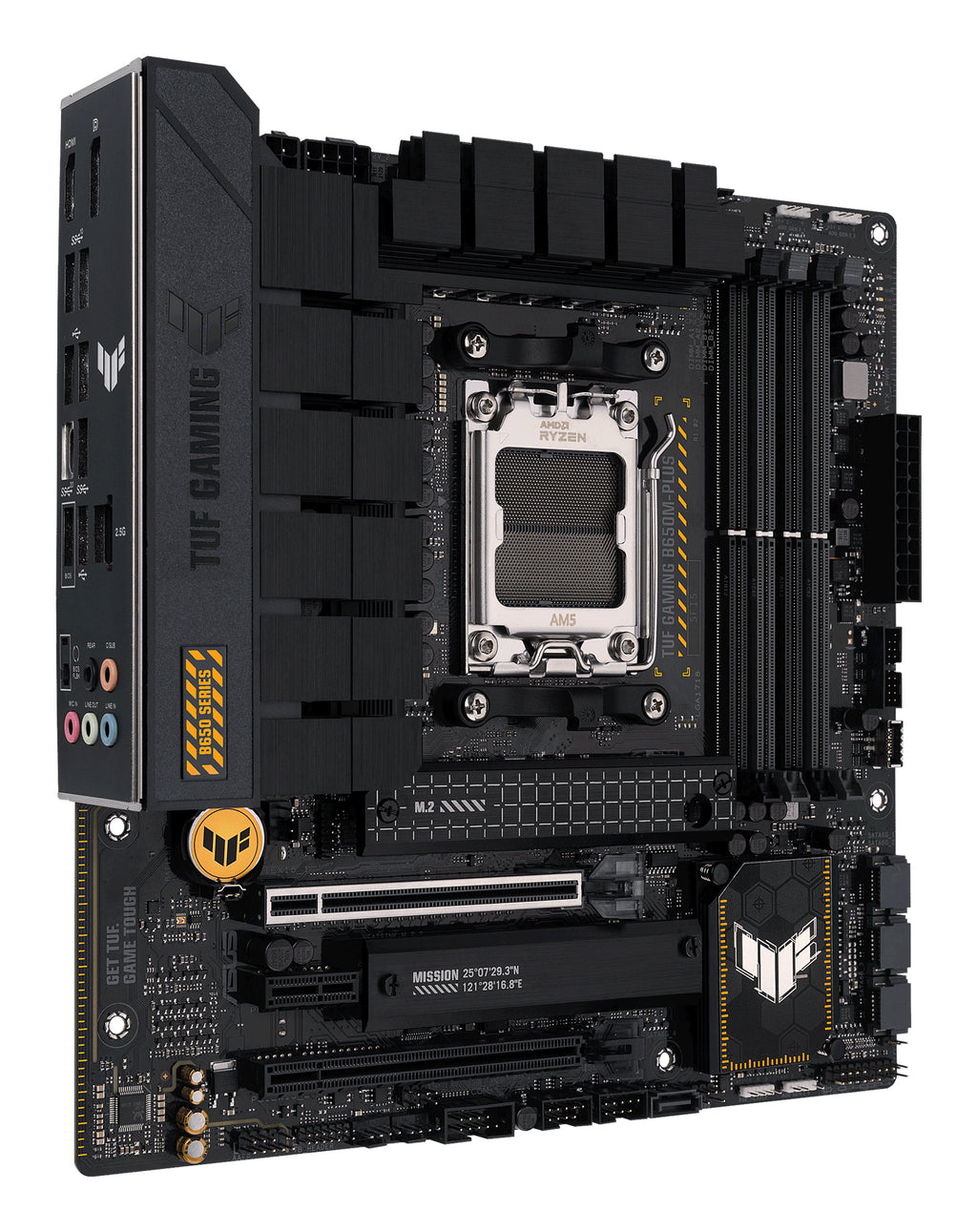 ASUS TUF GAMING B650M-PLUS AMD B650 Zócalo AM5 micro ATX (3)