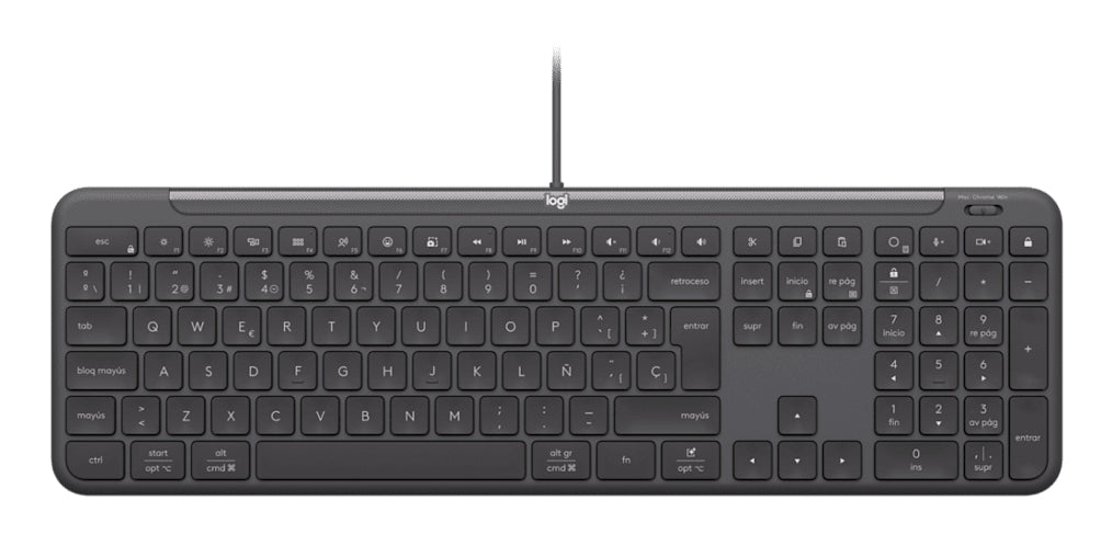 Logitech Signature Slim Combo MK620 For Business teclado Ratón incluido Hogar / Oficina USB AZERTY Francés Grafito (5)
