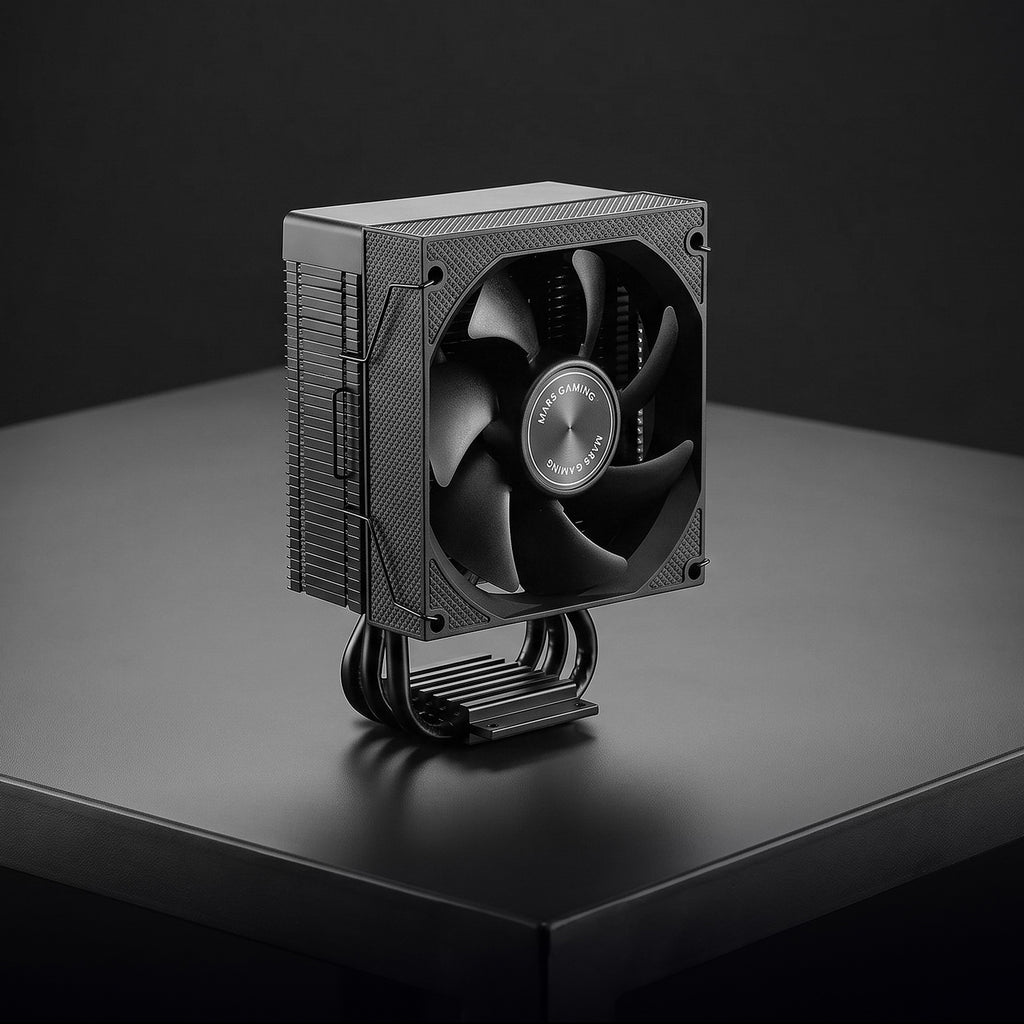 Mars Gaming MCPUXPRO sistema de refrigeración para ordenador Carcasa del ordenador Refrigerador de aire Negro 1 pieza(s) (3)