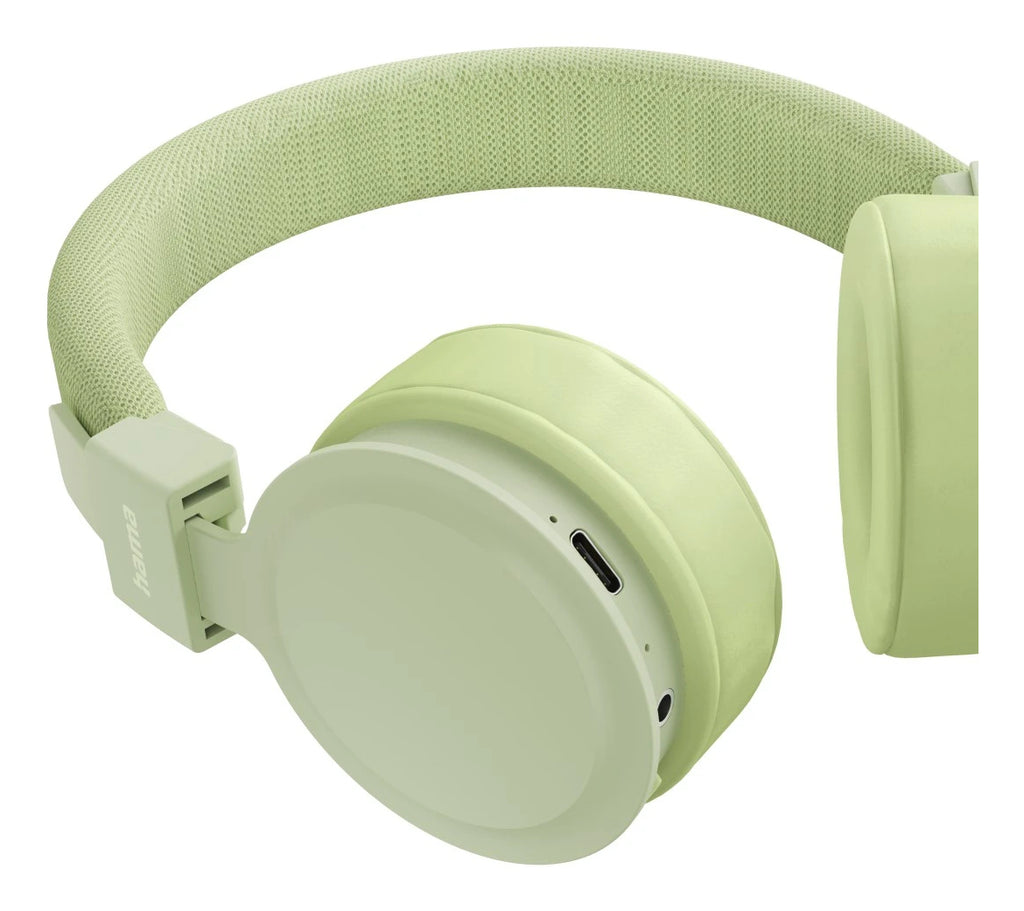 Hama Freedom Lit III Auriculares Inalámbrico Diadema Llamadas/Música USB Tipo C Bluetooth Verde (6)