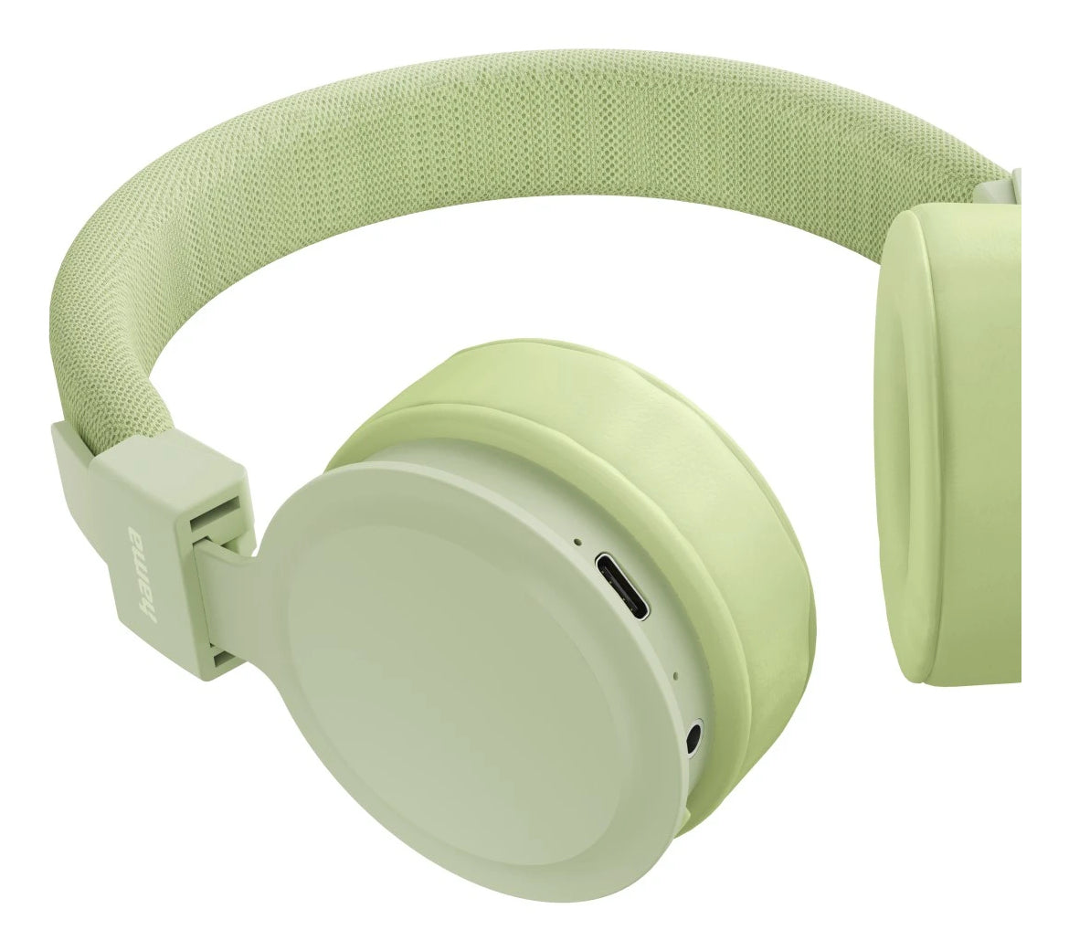 Hama Freedom Lit III Auriculares Inalámbrico Diadema Llamadas/Música USB Tipo C Bluetooth Verde (6)