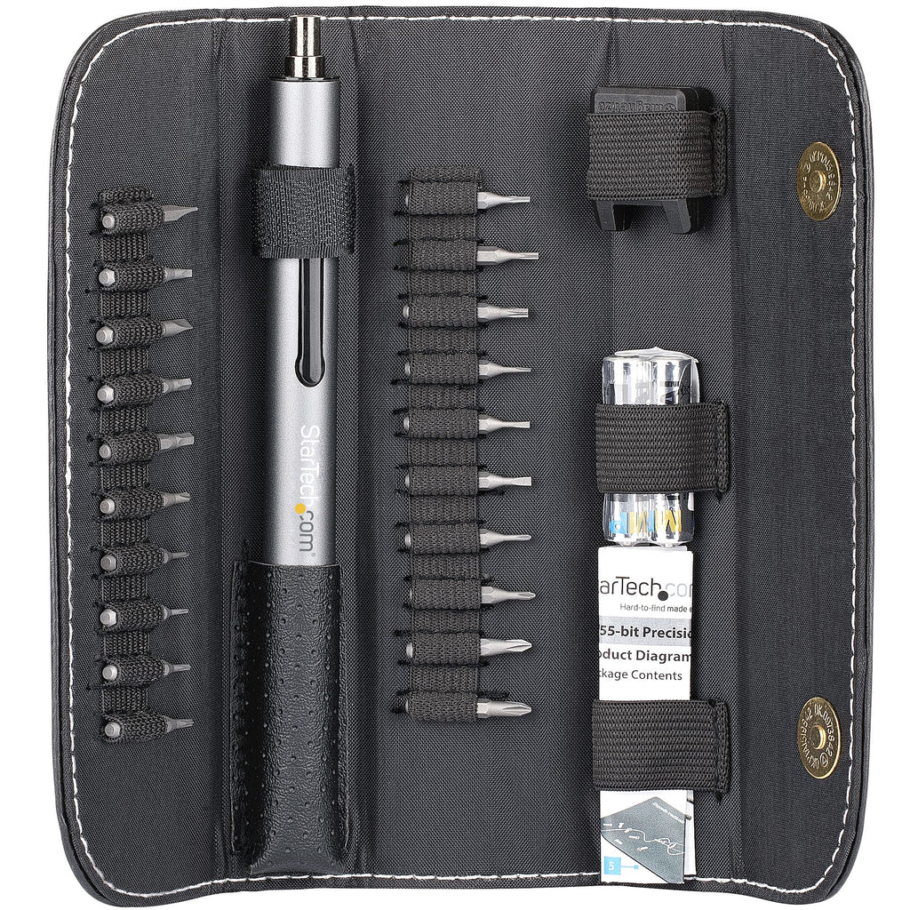 StarTech.com CTK20PCEDRIVE destornillador eléctrico y llave de impacto 110 RPM Plata