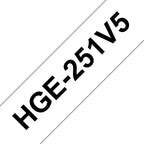 Brother HGE-251V5 cinta para impresora de etiquetas (2)
