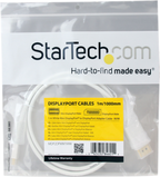 Startech MDP2DPMM2MW - 4k con soporte HBR Blanco, Cable DisplayPort (6)