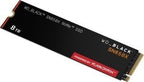 WD_BLACK SN850X NVMe SSD WDBB9G0080BNC - SSD - cifrado - 8 TB - interno