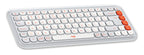 Logitech POP Icon Keys teclado Universal Bluetooth QWERTY Internacional de EE.UU. Naranja, Blanco (4)