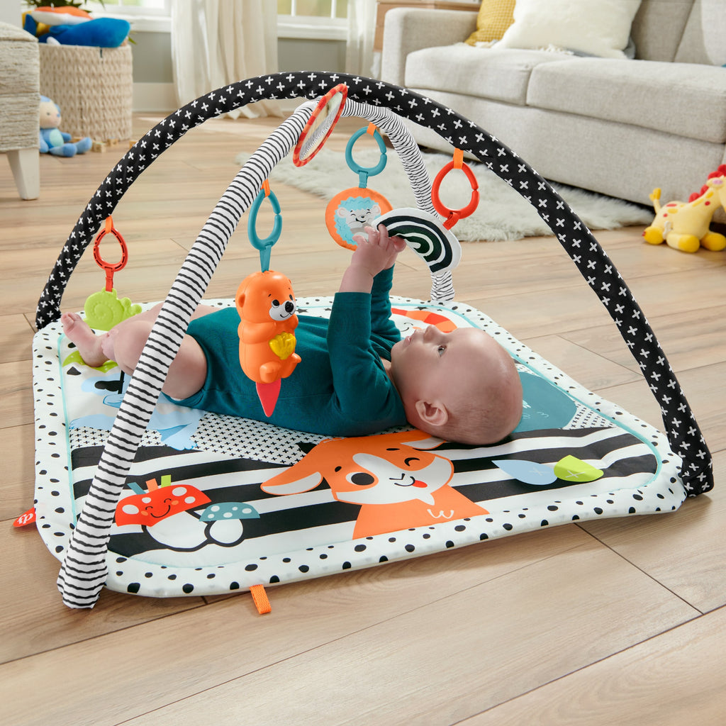 Fisher-Price Gimnasio de juego 3 en 1 Música, Luz y Crecimiento