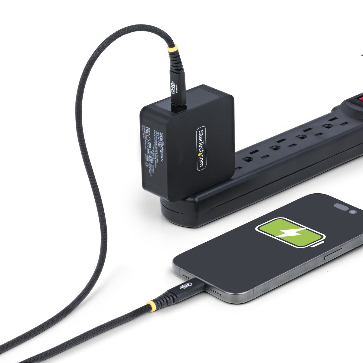 StarTech.com S2CEPR2M-USB-CABLE cable USB USB C 0,48 Gbit/s Negro (8)