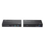 Lindy 43421 ampliador de red Transmisor y receptor de red Negro (4)