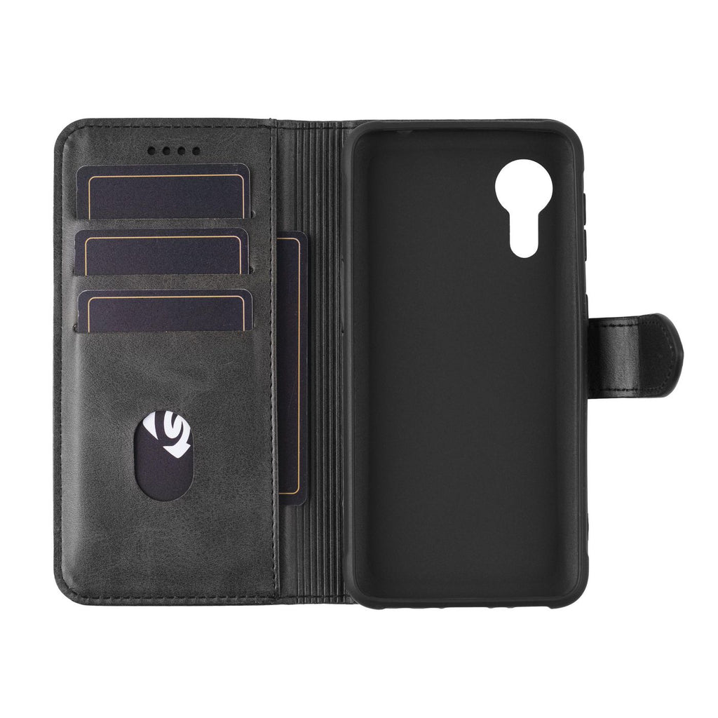eSTUFF ES67340011-BULK funda para teléfono móvil Funda cartera Negro (3)