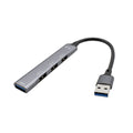i-tec Metal U3HUBMETALMINI4 hub de interfaz USB 3.2 Gen 1 (3.1 Gen 1) Type-A Metálico (3)