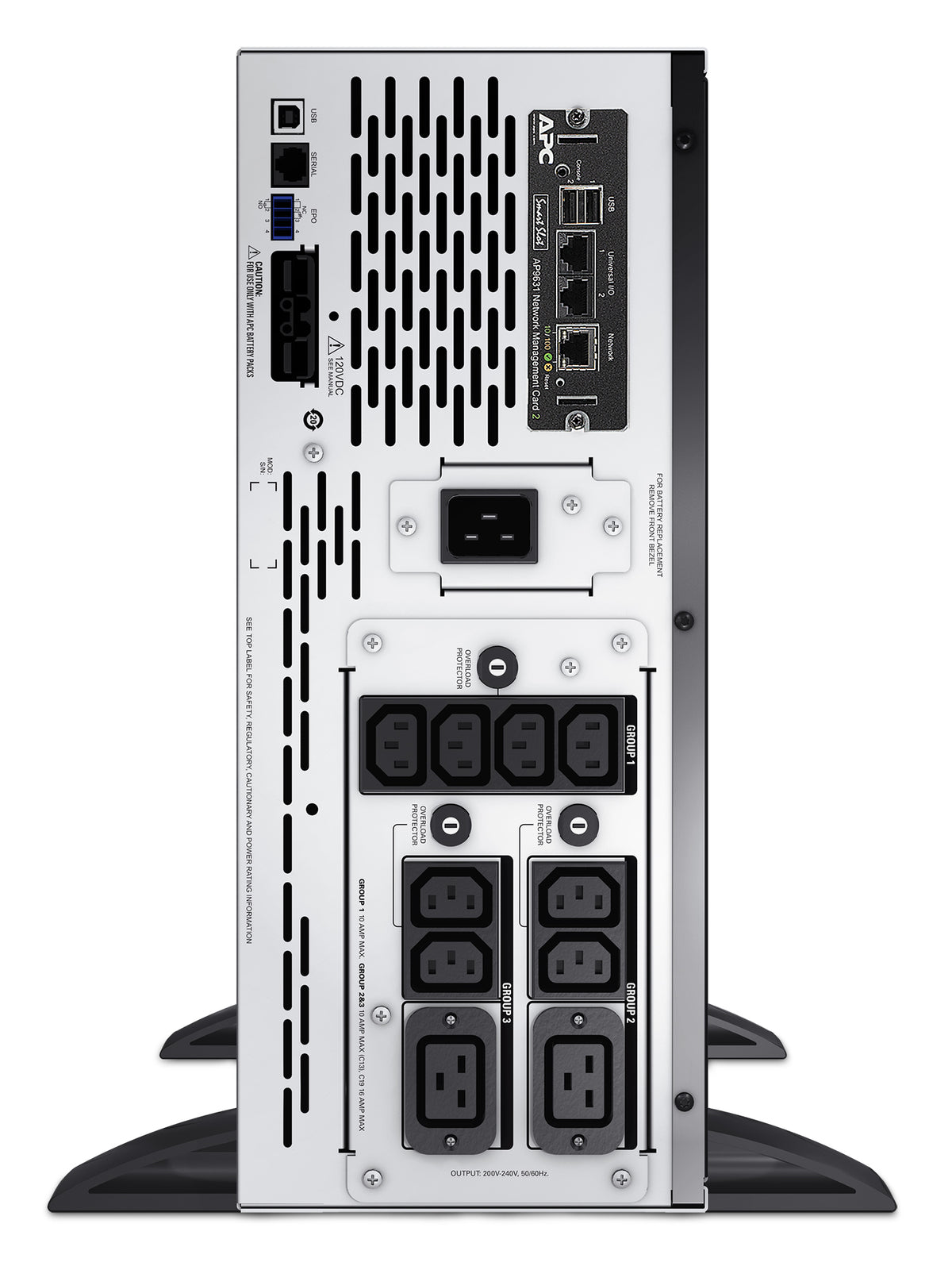 APC Smart-UPS sistema de alimentación ininterrumpida (UPS) Línea interactiva 3 kVA 2700 W 10 salidas AC (4)