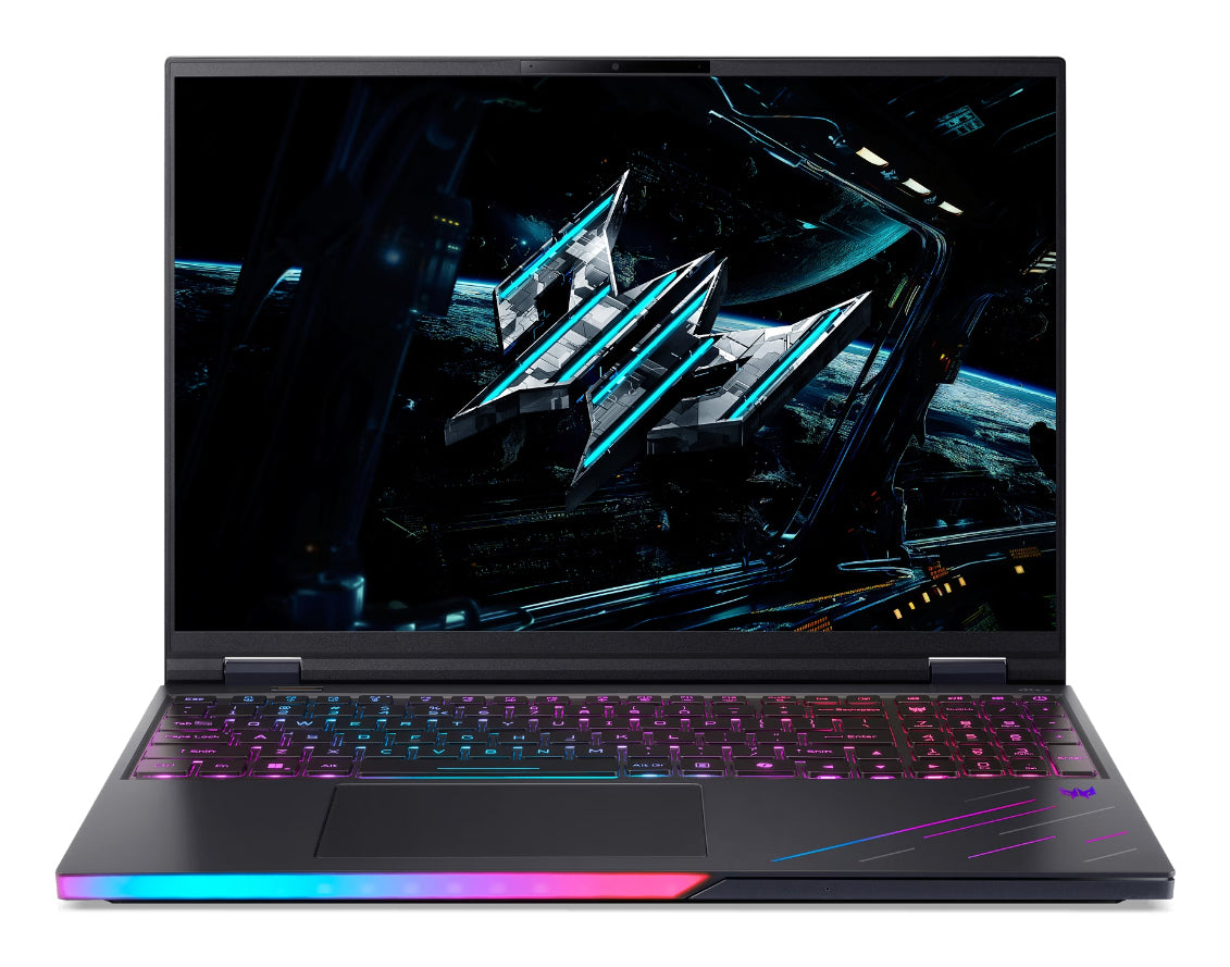 Acer Predator PH16-73-96SW Intel Core Ultra 9 275HX Portátil 40,6 cm (16") WQXGA 64 GB DDR5-SDRAM 2 TB SSD NVIDIA GeForce RTX 5090 Wi-Fi 7 (802.11be) Windows 11 Home Negro (2)