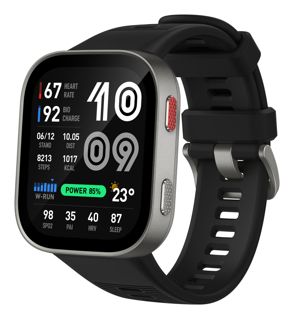 Amazfit Bip Max 5,2.07" AMOLED Digital 432 x 514 Pixeles Pantalla táctil Plata