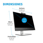 HP E24mv G4 FHD Conferencing Monitor pantalla para PC 60,5 cm (23.8") 1920 x 1080 Pixeles Full HD LCD Negro (7)