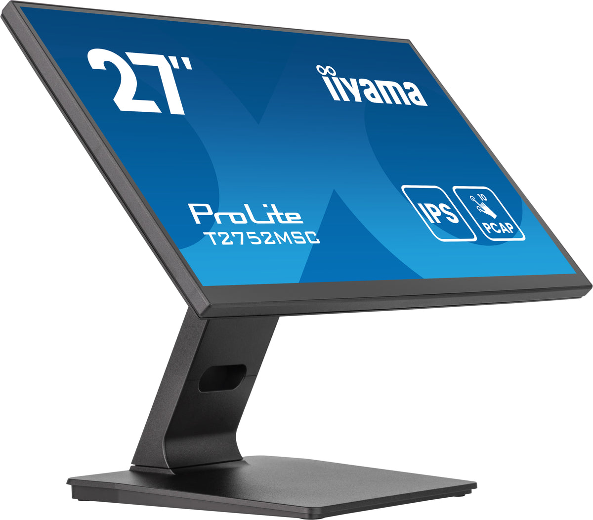 iiyama ProLite T2752MSC-B1AG pantalla para PC 68,6 cm (27") 1920 x 1080 Pixeles Full HD LED Pantalla táctil Negro