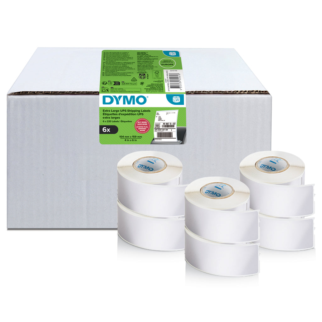 DYMO 2238107 etiqueta de impresora Blanco Etiqueta para impresora autoadhesiva