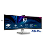 Philips 49B2U6903CH/00 pantalla para PC 124 cm (48.8") 5120 x 1440 Pixeles Dual QHD LCD Gris (5)
