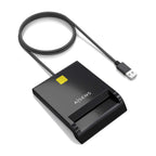AISENS ASCR-SN06-BK lector de tarjeta inteligente Interior USB USB 2.0 (2)