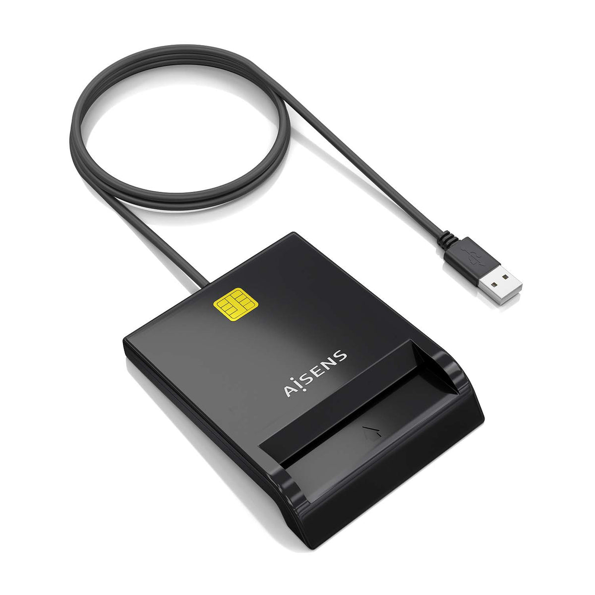 AISENS ASCR-SN06-BK lector de tarjeta inteligente Interior USB USB 2.0 (2)