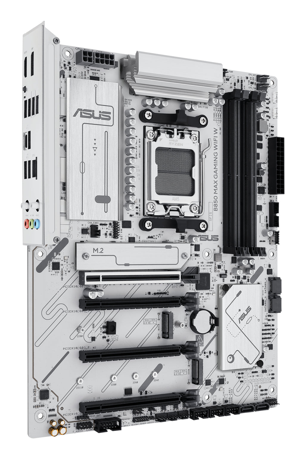 ASUS B850 MAX GAMING WIFI W AMD B850 Zócalo AM5 ATX (4)