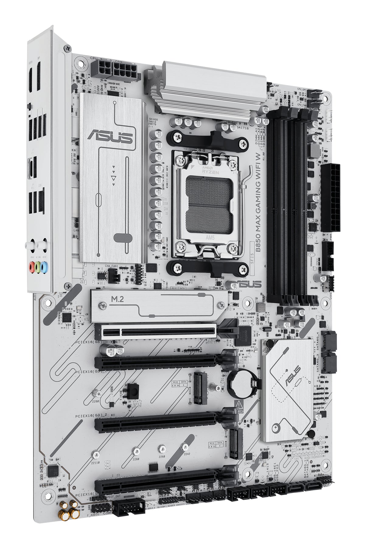 ASUS B850 MAX GAMING WIFI W AMD B850 Zócalo AM5 ATX (4)