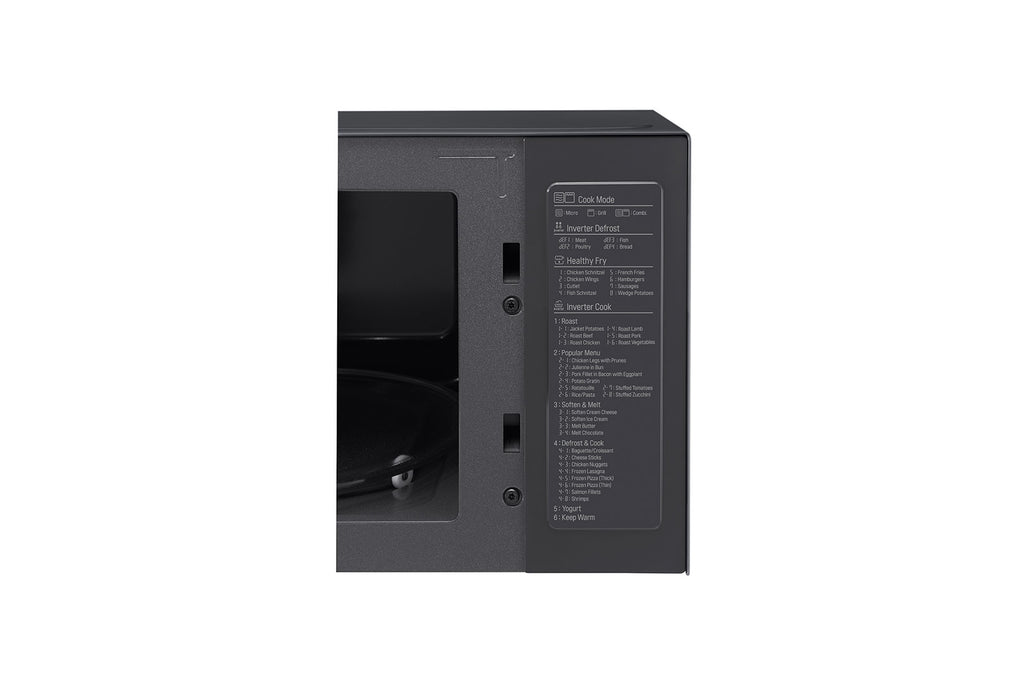 LG MH6565CPB microondas Negro Microondas con grill Encimera 25 L 1000 W (4)