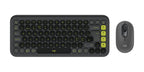 Logitech Pop Icon Combo teclado Ratón incluido Universal Bluetooth QZERTY Nórdico Grafito (3)