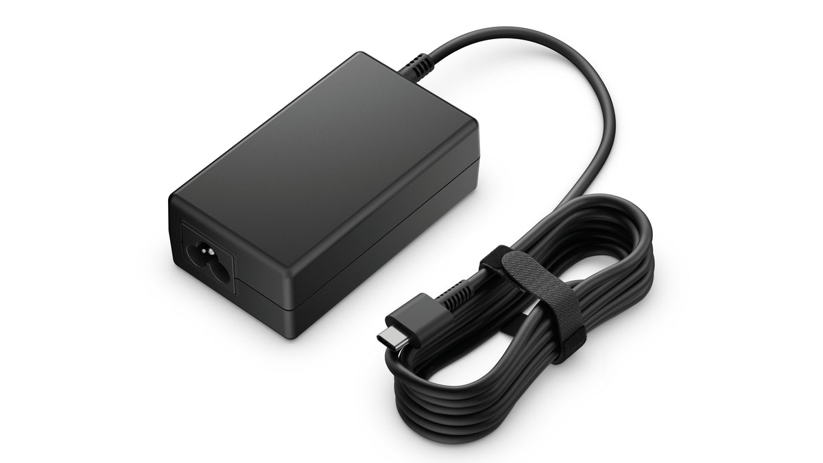 HP 65W USB-C LC Power Adapter adaptador e inversor de corriente Interior Negro (5)