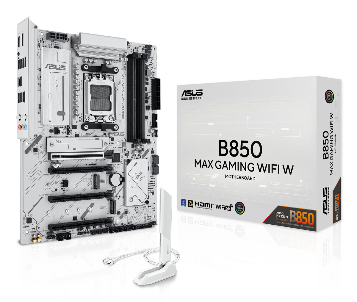 ASUS B850 MAX GAMING WIFI W AMD B850 Zócalo AM5 ATX (2)