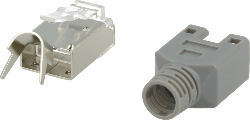 Conector RJ45 Cat 6a STP gris 100 unid. (3)