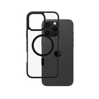 PanzerGlass CARE™ by ® Urban Combat Case Transparent & MagSafe iPhone 16 Pro Max funda para teléfono móvil Negro