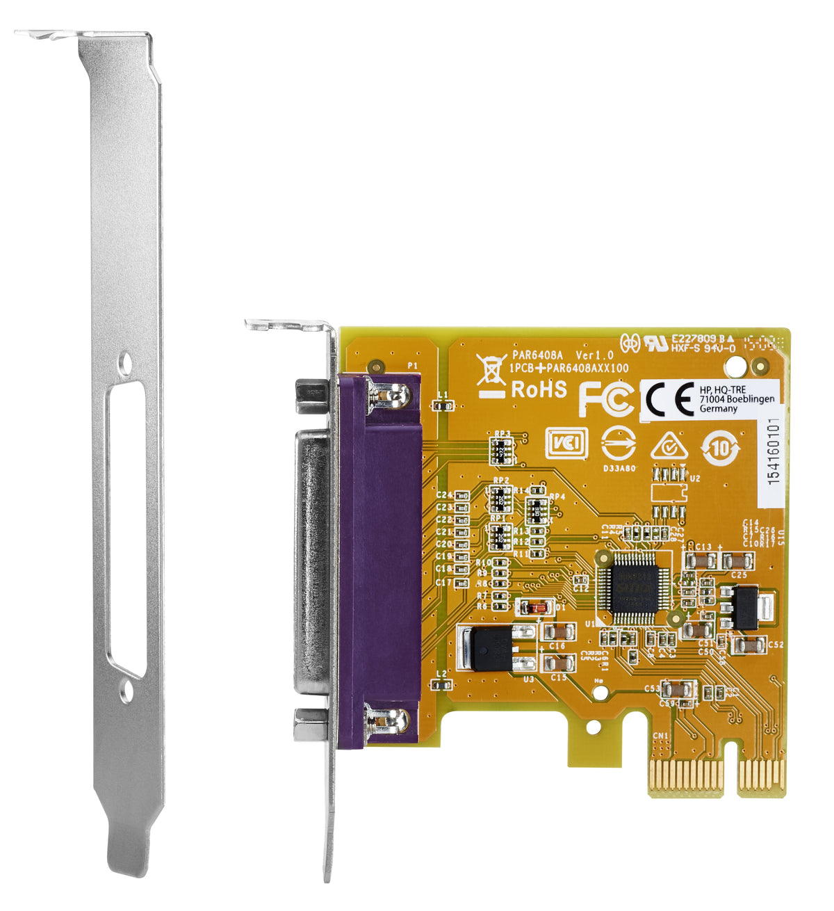 HP PCIe x1 Parallel Port Card tarjeta y adaptador de interfaz Sí (2)