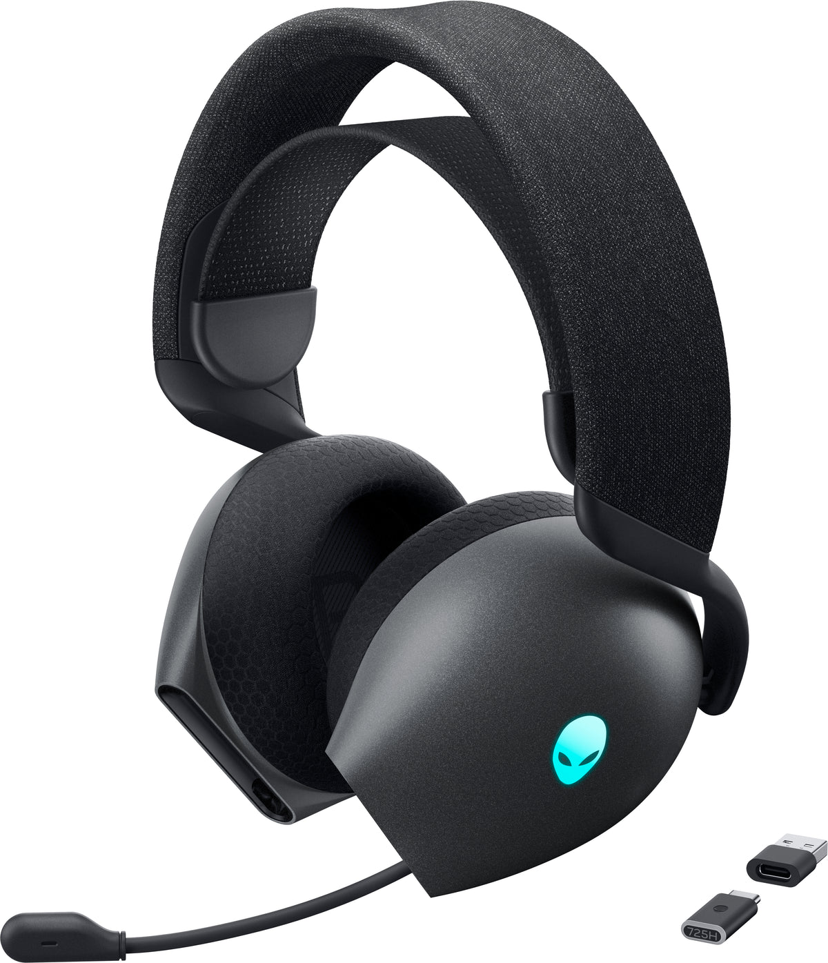 Alienware AW725H Auriculares Inalámbrico y alámbrico Diadema Juego USB Tipo C Bluetooth Negro (2)