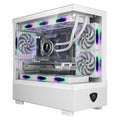 Caja Pc Keep Out M-atx XC-301W 3FANS Usb3.0 White