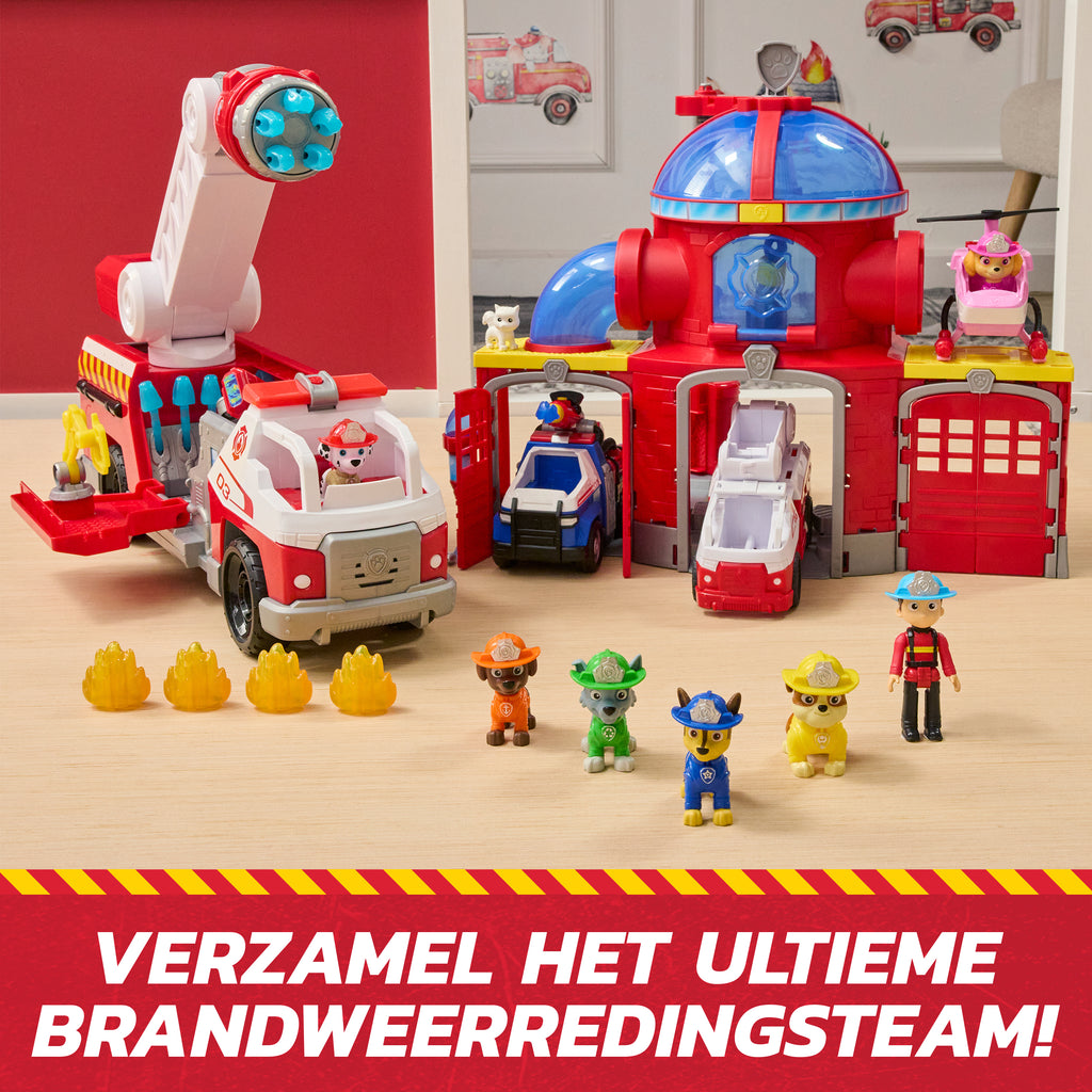 PAW Patrol PAW VHC Fire Rsc Lrg Vhc Marshall GML (6)
