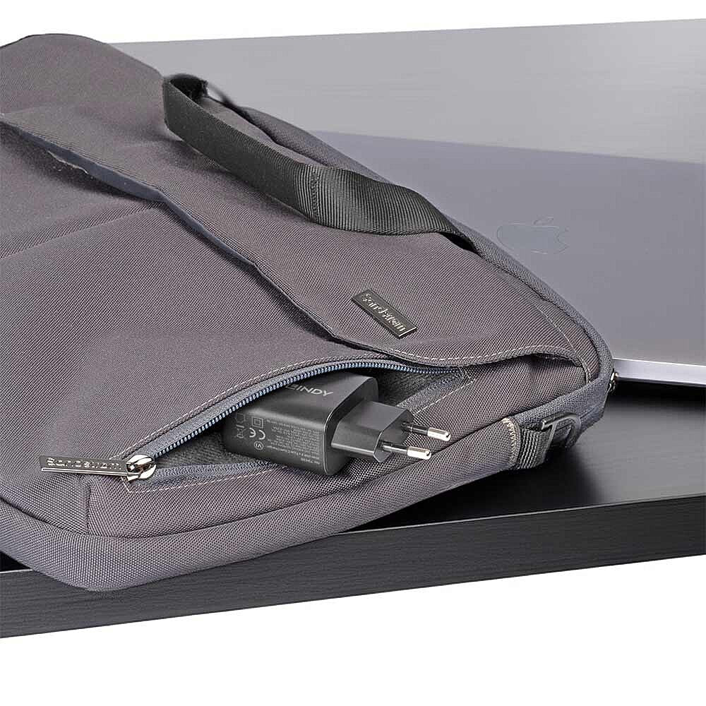 Lindy 73438 cargador de dispositivo móvil Universal Negro Corriente alterna Carga rápida Interior (6)