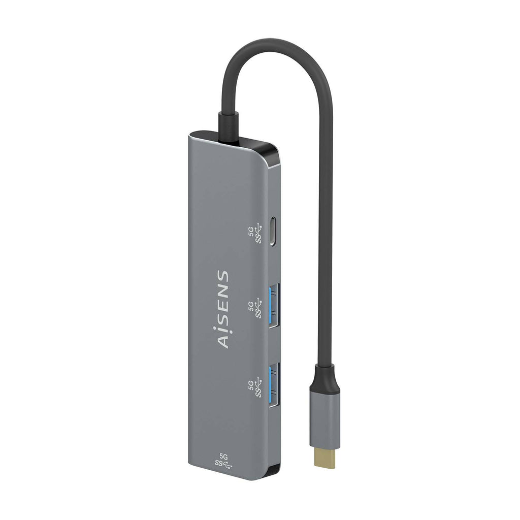 AISENS A109-0762 hub de interfaz USB 3.2 Gen 1 (3.1 Gen 1) Type-C 5000 Mbit/s (4)